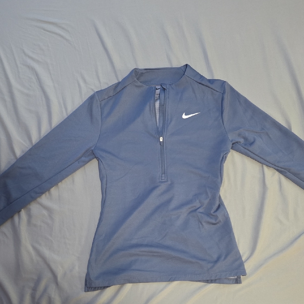 Nike Blue Long Sleeve Women's Top